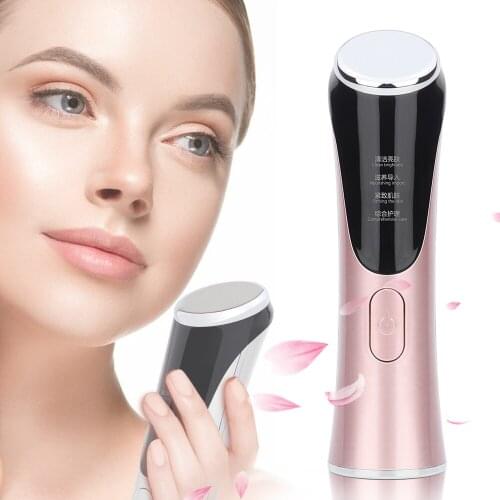 EMS Vibration Facial Massager Machine Face Deep Cleaning Beauty Device Face Lifting Tightening Beauty Massage Skin Care Tools