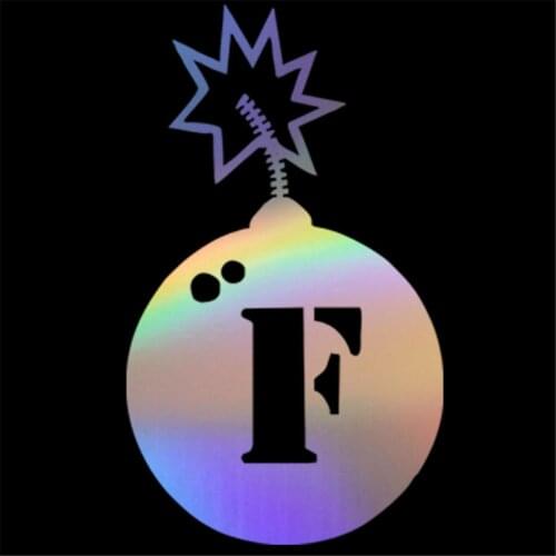 F Bomb JDM Wall Home Glass Window Door Car Sticker Laptop Auto Ruck Vinyl