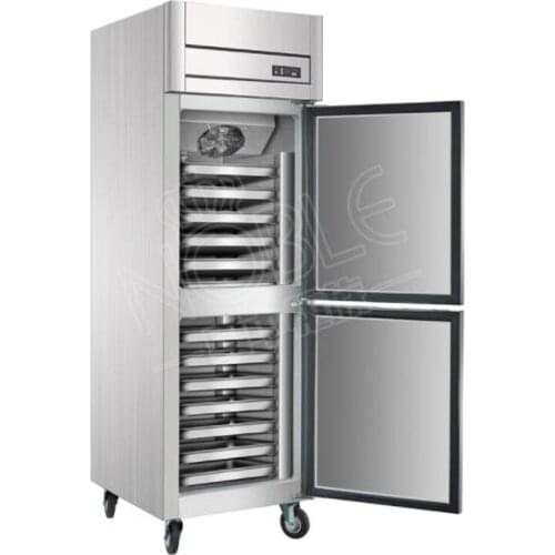 Dough freezer commercial 2 door pie pan air cooled cake freezer quick freezer pizza refrigerator