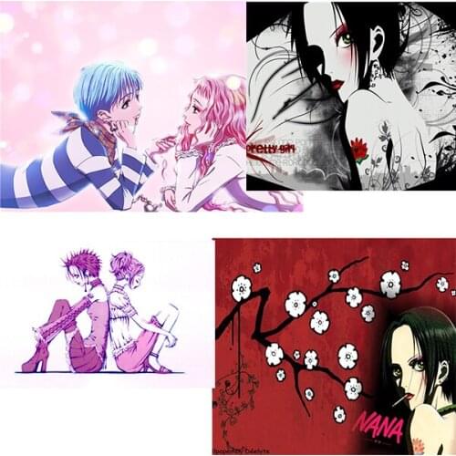 Full Diamond Embroidery NANA Animal Animation Diamond Painting Diamond Inlaid Diamond Mosaic DIY Room Decoration