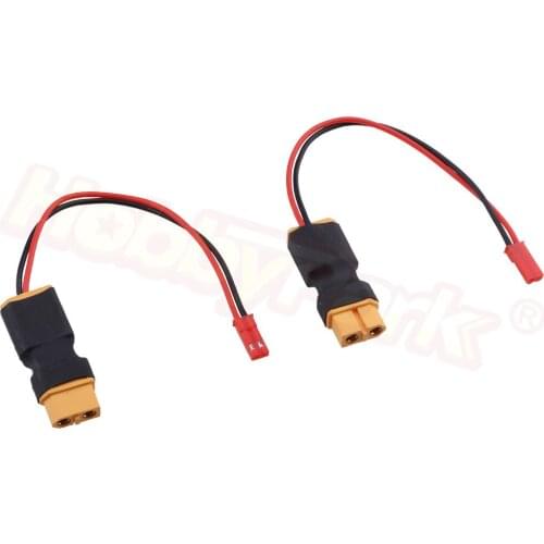 XT60 Male to Female Adapter Connector with JST Plugs(Male) Lipo Battery Connectors for RC FPV Racing Drone Gimbal RC Cars Trucks