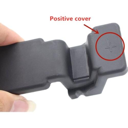 Suitable for Peugeot 508 Citroen C5 Battery positive negative electrode terminal protection cover 9676099280 9815031980 5642yk