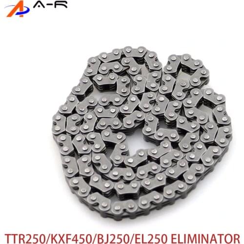 122 links Cam Camshaft Timing Chain Master links for YAMAHA TTR250 TTR 250 KAWASAKI KXF450 KXF 450 BJ 250 BJ250 EL250 EL 250