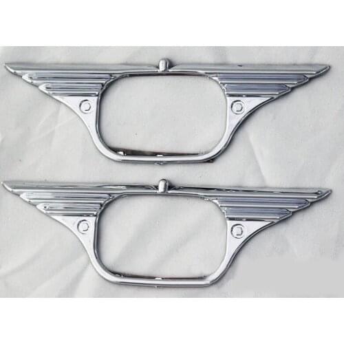 2pcs For Toyota Hilux Accessories Abs Chrome Fire Shape Side Lamp Rim For Toyota Hilux Vigo 2005 2006 2007 2008 2009 2010