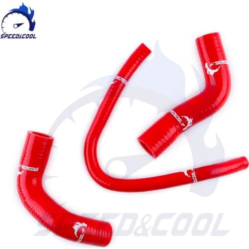 Motorcycle Silicone Radiator Coolant Hose Kit For KAWASAKI ER6 F/N 2006-2015 High Performance Pressure Temperature