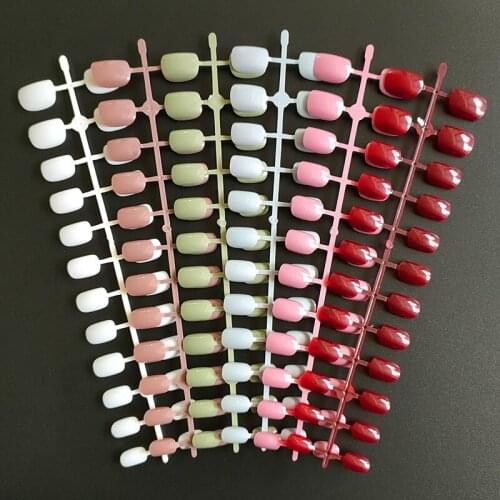 48Pcs 2Sheets Ballerinas Nail Tips False Nails False Nail Tips Acrylic Nails Press on Nails Artifical Nails