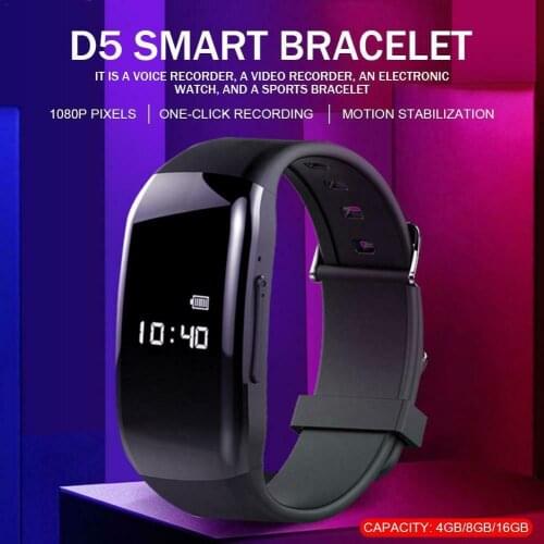 8/16/32/64G 1080P Smart Watch Wristband Camera DVR Video Recorder Bracelet Camcorder Sport Camera