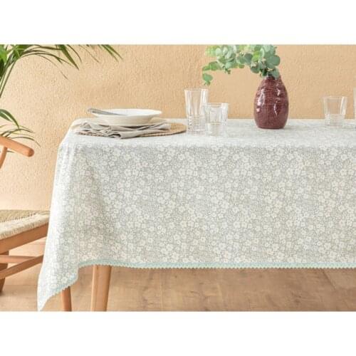 Cömert'S Lace Tablecloths On The Table