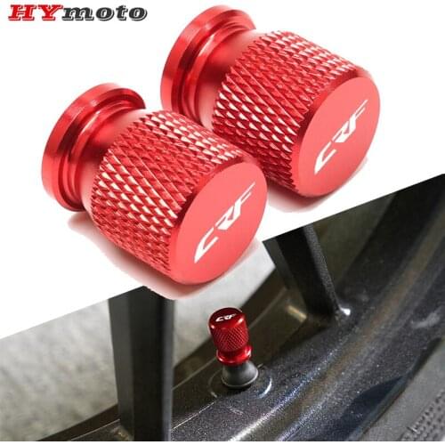 For Honda CRF250X CRF450R CRF450X CRF450RX CRF250L/M CRF 250 RALLY 450R XR 400 Motorcycle CNC Wheel Tire Valve Stem Caps Cover