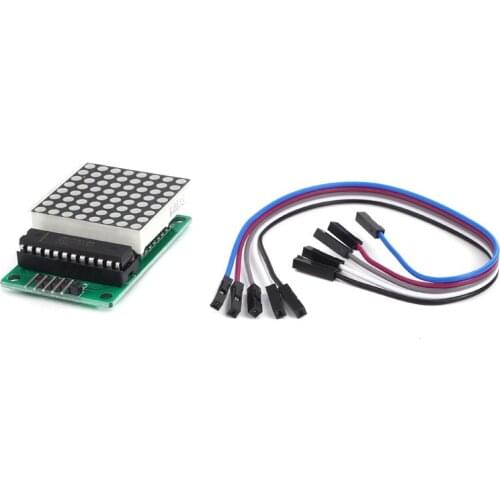 MAX7219 dot matrix module microcontroller module control module display module finished goods