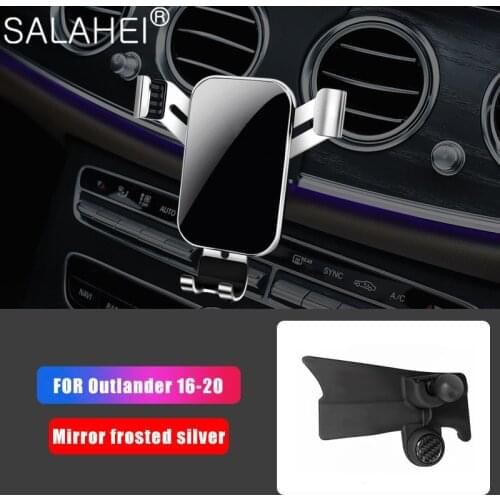 Mobile Phone Holder For Mitsubishi Outlander 2016 2017 2018 2019 2020 Interior Dashboard Support Accessories Telephone Bracket