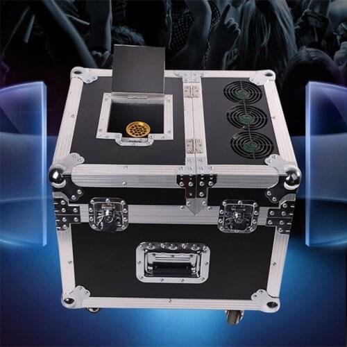 Easy Use 600W Professional Haze Machine Dual Hazer Machine Fog Smoke Machine DMX512 With Flight Case Stage Machine Effect