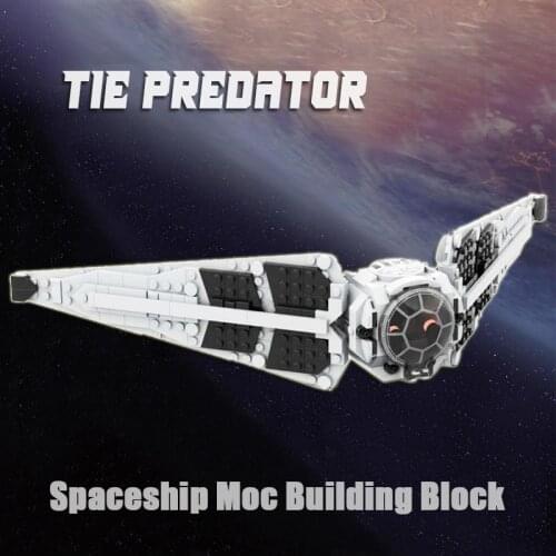 Space Military Series Wars Tie Space Fighter-Interceptor Building Blocks TIE Predator Assembly Toys For Children Kids Xmas Gifts