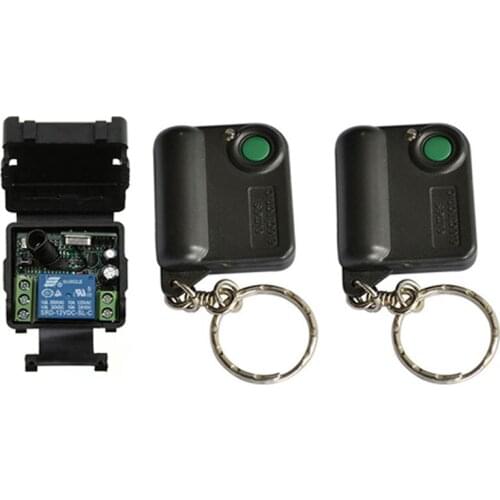 DC 12V 24V 1CH Relay Receiver Module RF Transmitter 433Mhz Wireless Remote Control Switch garage door opener