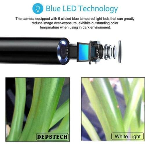 3 In1 Android Endoscope IP67 Waterproof Borescope USB Inspection Camera Useful Waterproof Pipe Miniature Camera