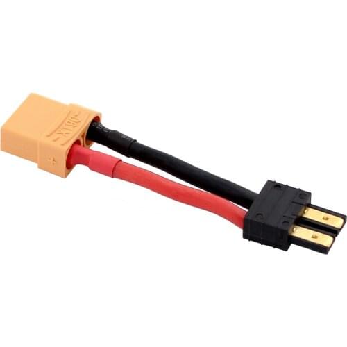 5/20pcs XT90 Female to TRX Male Connector Adapter Cable - 12awg 5cm Wire