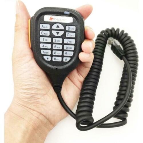 Baojie BJ-218 Speaker Mic Microphone for Baojie BJ-218 25W Dual Band Mini Mobile Radio Car Two Way Radio Walkie Talkie