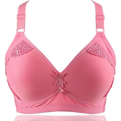 Luckymily 7 Colors Plus Size 36-42 B C Cup Women Bras Push Up Wire Free brassiere Underwear Wireless Bras Ladies Sexy Lingerie