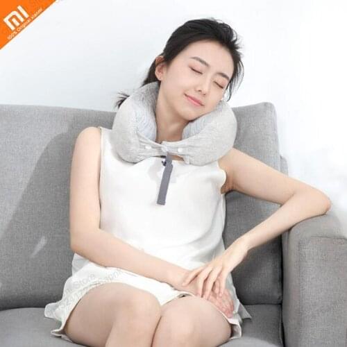 Youpin mijia 8H multi-function hose U-shaped pillow portable double-layer fabric travel home pillow can do cushion smart home