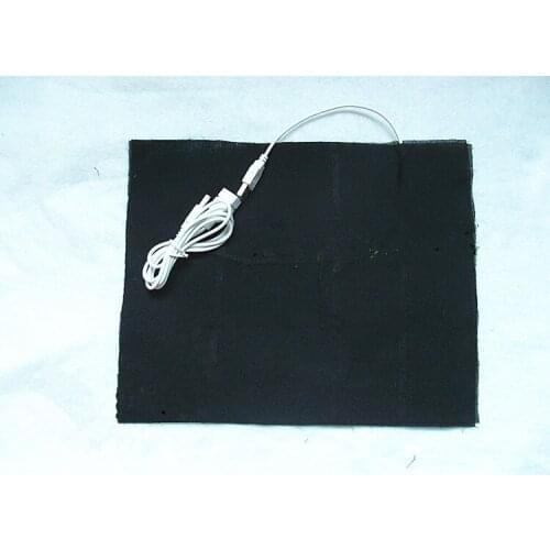 1pcs 5V USB heating piece of carbon fiber heating film 30*24cm