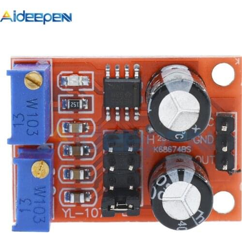 NE555 Pulse Frequency Duty Cycle Adjustable Module Square Wave Signal Generator 10kHz -200kHz Stepping Motor Driver
