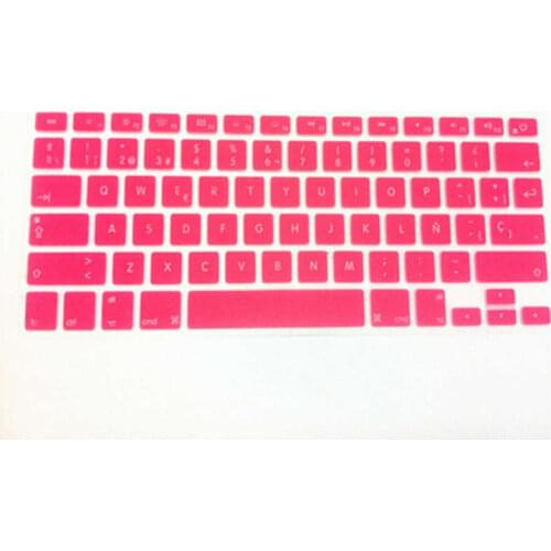 New Spanish Silicone US Keyboard Cover Skin Cover Protective FILM Protector for Apple MacBook Pro Air With Retina 13 15 17