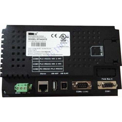 New Original 7 Inch HMI MT4424TE 800x480 Touch Screen With Ethernet Program