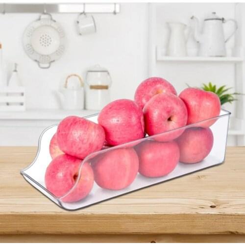 Refrigerator Organizer Bins Can Dispenser Beverage Holder for Fridge