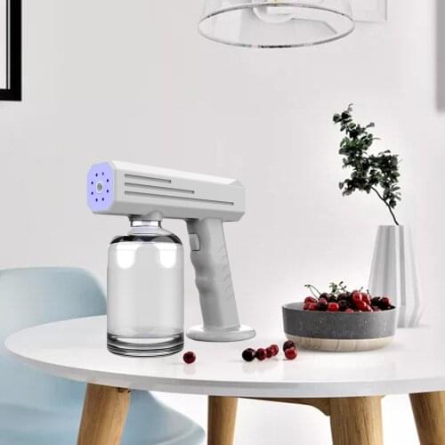 USB Charging Atomizing Mist Sanitizer Sprayer, 480ml Disinfectant Fogger Machine 2600mAh
