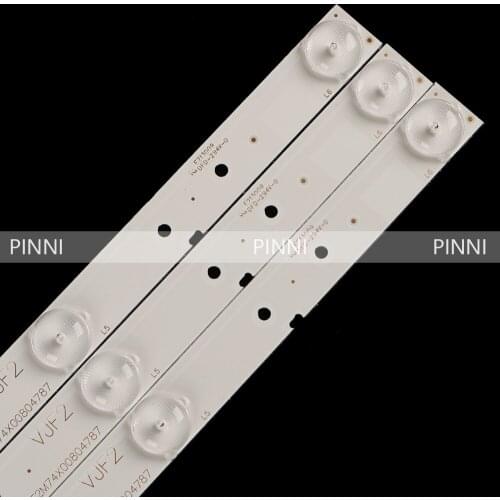 570mm LED Backlight strip 6 lamp For Hisense 32"TV LED32K20JD LED32K30JD E227809 LED32EC260JD LED32EC110JD HXF-S 6V/LED