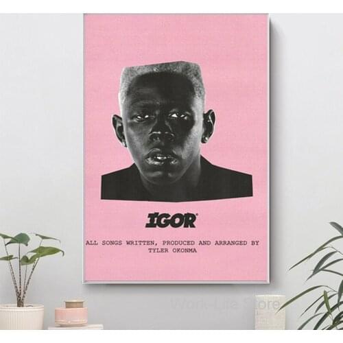 Tyler The Creator Igor Rap Music Album Stars Canvas Painting Posters and Prints Wall Art Picture Cuadros Room Home Decoration