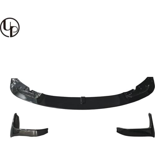 High quality PP front spoiler front lip splitter bumper lip diffuser for 4 series F32 M4 MAD style front spoiler