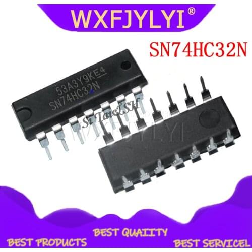 10PCS SN74HC32N DIP14 SN74HC32 DIP 74HC32N 74HC32 new and original IC