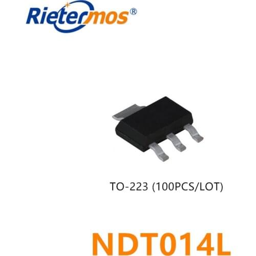 100PCS N-CHANNEL 60V2.8A NDT014L T014L SOT223 HIGH QUALITY