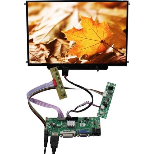 13.3inch 1366X768 LCD Screen 13.3" Laptop Replacement Display with HD-MI VGA DVI LCD Controller Board