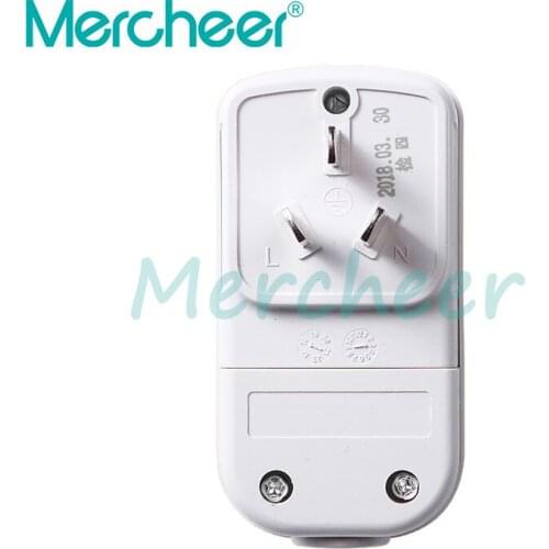 Household Appliances Protect Earth Leakage Residual Current Leakage Protection Plug 220V-240V 10mA 10A 3 Pins Plug