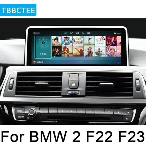 For BMW 2 F22 F23 2013~2017 NBT IPS AndroidCar HD screen radio GPS player Navigation WiFi Multimedia Player Auto Radio WiFi BT