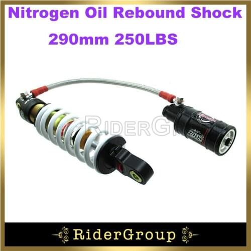 DNM MK-BAG Nitrogen Oil Rebound Shock 290mm 250LBS For Honda CRF110 Dirt Pit Bike Parts