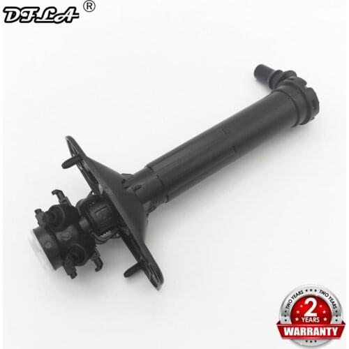 For Audi A6 C7 Facelift 2015 2016 2017 Front Bumper Headlight Washer Lift Cylinder Spray Nozzle Jet Left Driver Side