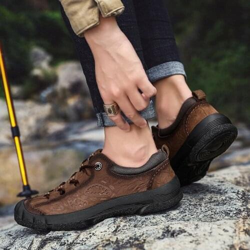 Men Casual Sport Shoes Casual Shoes Men Fashion Leisure Man Leather Mens Sneakers Black Sports Mens Causal Male Shoe For