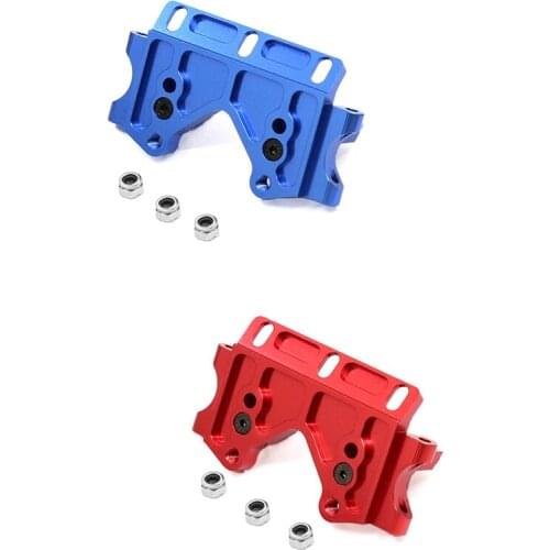 Metal Front Bulkhead Upgrade Parts for 1/10 Traxxas Slash 2WD Rustler VXL Stampede Bandit Replace 2530 2530A