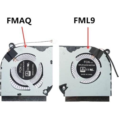 Laptop/Notebook CPU/GPU cooling Fan for Acer Nitro 5 AN517-52 AN515-54 AN515-55 AN515-57 DFS531005PL0T-FML9 FMAQ NS85C51-19L08