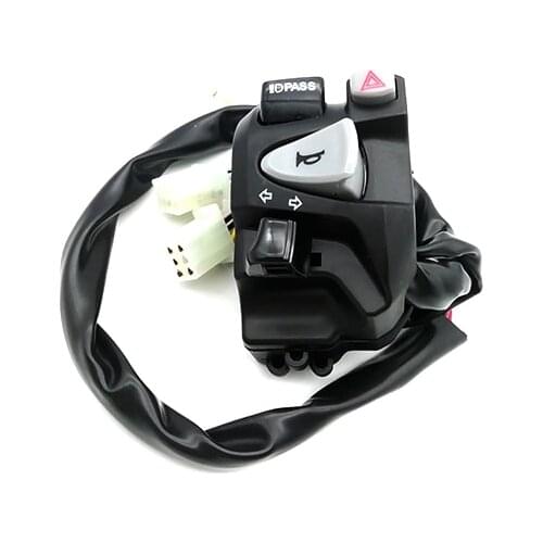 Motorcycle Handlebar Control Switch Headlight Turn Signal Horn Switch for 7/8" 22mm