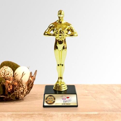 Personalized Nursery School Teacher Of The Year Best Oscar Award-5