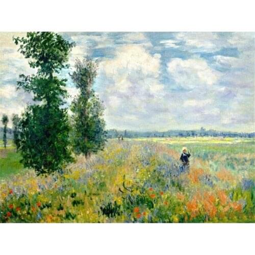 Landscape DIY 11CT Cross Stitch Embroidery Kits Craft Needlework Set Cotton Thread Printed Canvas Home Decoration Dropshipping