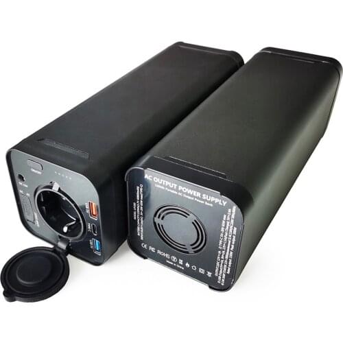 PD function 40000mah Portable Laptop Outdoor 220V AC output 150W Computer Power Bank