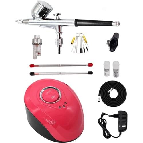 0.3mm Spray Gun Mini Action Air Brush Airbrush Compressor Paint Art For Art Craft Model Paint Spraying Hobby