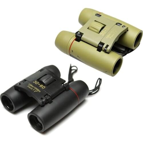 Day Night Vision 30x60 Zoom Outdoor Travel Folding Binoculars Telescope 126M-1000M Novelty Kid Boy Children Toys