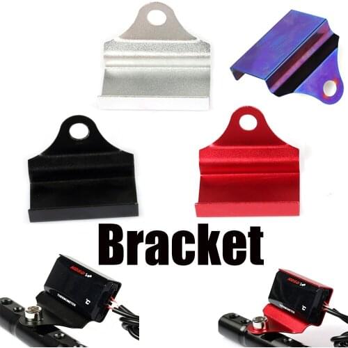 Universal Motorcycle Water Temperature Meter Thermometer Tachometer Voltmeter Mounting Bracket For Kymco AK550 XMAX Tmax 530 R1