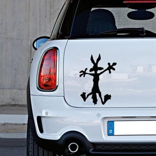 Car Auto Window Rear Bumper Trunk Decoration Sticker Vinyl Cartoon Funny Decal Car-Styling Exterior Trim Accessories 40cm*29cm